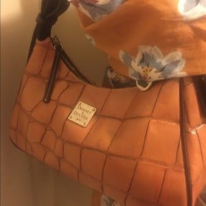Dooney & Burke Croc Embossed Bag